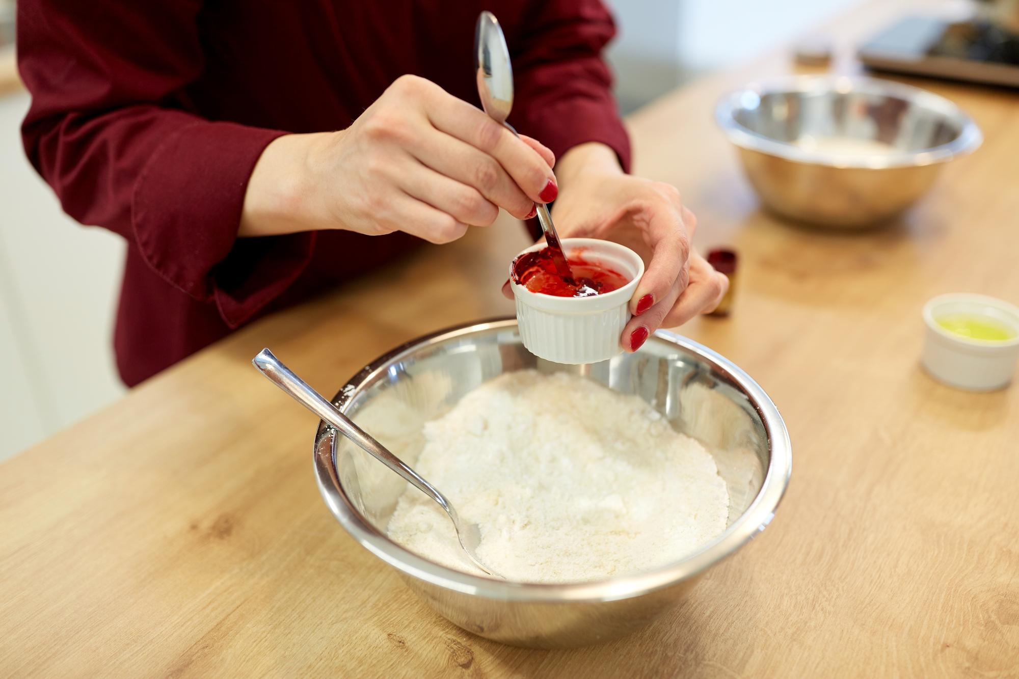 Step-by-step sauce preparation